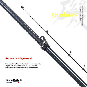 <span class=keywords><strong>Canne</strong></span> <span class=keywords><strong>à</strong></span> <span class=keywords><strong>pêche</strong></span> <span class=keywords><strong>à</strong></span> haute teneur en carbone Section courte bar brème Porgy Rock pour les Techniques de <span class=keywords><strong>pêche</strong></span> de fond ciblant les espèces de carpe poignée EVA - Product Image 5
