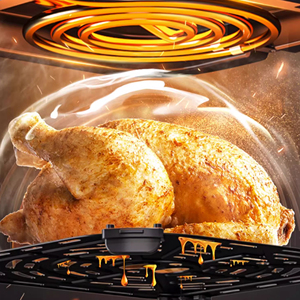 Sonifer-Freidora de aire digital de 8.5L, 220V, ventana visible, LED eléctrico, cocina, menú inteligente, venta al por mayor, v - Product Image 5