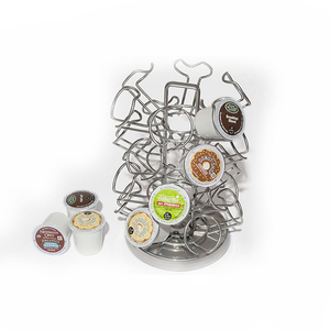 Countertop Kim Loại Gấp Xoay Nespresso Dolce Gusto T Pod Catiffity Cà Phê Viên Nang Giá Cho Hiển Thị Đứng Lưu Trữ Chủ - Product Image 5