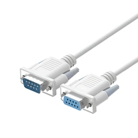 Cable Serial RS232 de 9 Pines, DB9 Macho a Hembra, Cable de Puerto COM, Cable Recto/Cruzado de Cobre Puro para PLC, POS, Impresora, Control de Acceso