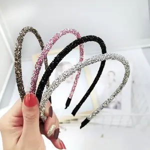 Headbands For Women 2020 Fashion Sweet Bling Hair Accessories Crystal Headband Hair Band For Women