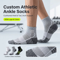 Vente à chaud de chaussettes rembourrées en éponge rembourrées épaisses pour hommes et femmes chaussettes de sport professionnelles avec logo personnalisé