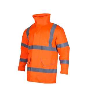 Veste de sécurité réfléchissante de construction d'hiver en polyester de meilleure conception en gros - Product Image 1