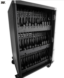 Kệ sạc thông minh USB 36 ngăn có bánh xe, khuyến mãi nóng, dùng để đựng máy tính bảng và <span class=keywords><strong>laptop</strong></span>, thiết bị giáo dục - Product Image 4