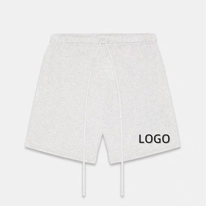 Ss21 Pantalones cortos Deportes de verano Casual Suelto Tamaño grande Transpirable Sudor 100% Pantalones cortos de algodón con bolsillos para Unisex - Product Image 4