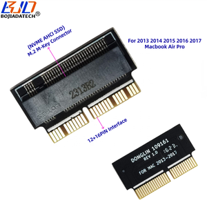 12 + 16针至M.2密钥PCIe X4 NVME固态硬盘适配器卡，适用于2013 2014 2015 2016 2017笔记本电脑空气A1465 A1466 Pro A1398 A1502 - Product Image 1