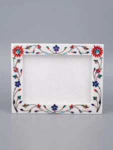 Premium Quality Handmade UV Printed Marble Photo <b>Frame</b> for Family Photos & Wedding Memories Tabletop Display Home Decor - Product Image 4
