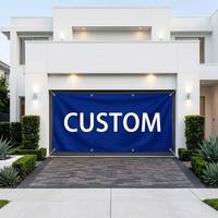 Bandera Decorativa Navideña para Puerta de Garaje, Lavable, Reutilizable, con Impresión Personalizada, de Gran Tamaño, Impermeable para Exteriores