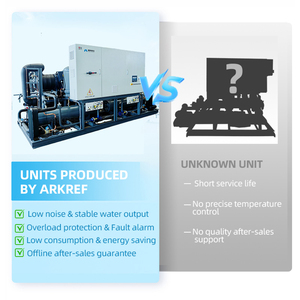 CE chứng nhận làm mát bằng nước máy làm lạnh công nghiệp tự động hiển thị hệ thống máy làm lạnh công nghiệp thiết bị làm lạnh Tủ đông - Product Image 4