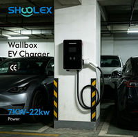 Estación de Carga para Vehículos Eléctricos Wallbox de 7kW/22kW con Protección IP54 a Prueba de Agua, Precio de Fábrica al por Mayor