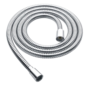 Tuyaux d'arrosage USA Mairun 96 pouces en acier inoxydable, dérouleurs de tuyaux durables et réglables, douchette à main, rallonge en laiton, modèle USA - Product Image 1