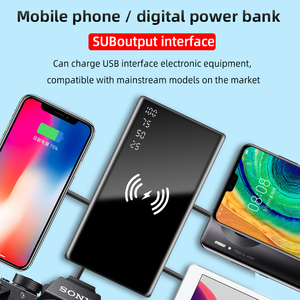 เครื่องชาร์จไร้สายในรถยนต์ แบตเตอรี่ฉุกเฉิน 10000mAh พีค 600A เครื่องจั๊มพ์สตาร์ทแบบพกพา 12V แบตเตอรี่สำรองสำหรับรถยนต์ - Product Image 3