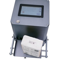 Impresora de Inyección de Tinta Estática de Escritorio IPS-8DK, Impresora de Codificación Táctil Compacta de 5 Pulgadas (1-12.7mm) para Fecha, Logotipo, Código QR, Número de Lote en Etiquetas Flexibles