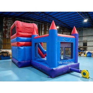 <span class=keywords><strong>Castillo</strong></span> Inflable Comercial de Spider-Man, Casa de Juegos Interior para Niños con Tobogán para Alquiler de Eventos, Duradero - Product Image 4
