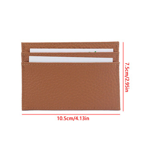 Tarjetero con Protección RFID y Anti-magnética, de Cuero PU, para Información Personal - Product Image 3