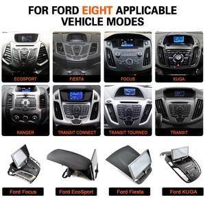 Autoradio Stereo Android 14 da 10,88" per <span class=keywords><strong>Ford</strong></span> Focus 3 Mk 3, Fiesta MK7, EcoSport, <span class=keywords><strong>Transit</strong></span> <span class=keywords><strong>Courier</strong></span> 2011-2019 con Lettore CarPlay - Product Image 2