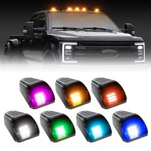Lot de 5 feux de gabarit solaires universels pour toit de camionnette Ford F150, Dodge Ram, GMC, fourgonnettes, camions et SUV - Product Image 1