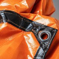 Saco de Dormir de Emergencia Ultraligero de Mylar, Impermeable y Térmico, para Campismo y Supervivencia al Aire Libre