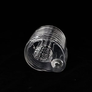 Mini Copa de Masturbación Masculina Transparente de TPE con Diseño de Túnel Interno Granulado para Sexo Vaginal - Product Image 3