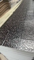 Panel Sándwich Rígido de PU con Textura 3D Decorativa, Metal Tallado, Simulación de Piedra, Revestimiento Exterior para Paredes, Almacenes, Resistente al Fuego