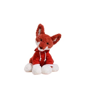 Cuscino Peluche in Poliestere <span class=keywords><strong>Rox</strong></span> the Fox, Giocattolo Imbottito con Imbottitura in Cotone PP, 31cm-50cm, Regalo di Compleanno, Regalo per il Festival Qixi - Product Image 1
