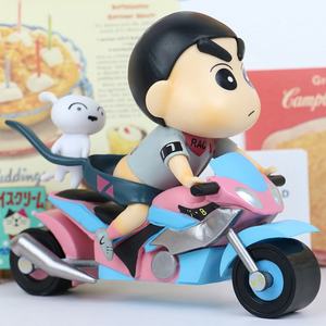 Figurines de manga de 13 cm, statues de moto, Crayon Shin-chan, figurine en PVC, figurine d'anime, jouets cadeaux pour enfants et adultes - Product Image 3