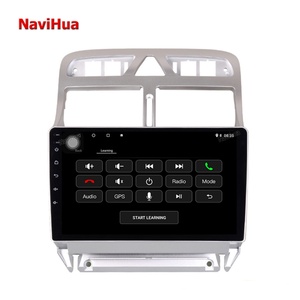 Lecteur DVD de voiture Android à écran tactile Navihua 4+64 Go 8 cœurs, autoradio, vidéo, audio, système de navigation GPS pour Peugeot 307 - Product Image 5