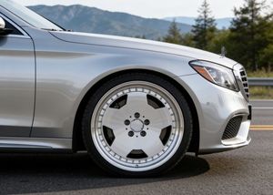 Cerchi in Lega XHJ 17-18 Pollici 5x112 per Auto Passeggeri, 8J 9.5J Disco Profondo per <span class=keywords><strong>Mercedes</strong></span> W140 W201 <span class=keywords><strong>W126</strong></span> W124, Certificati DOT - Product Image 2
