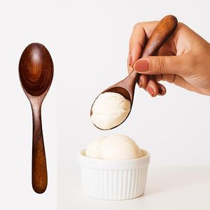 Cuillère en bois multi-usages pour la cuisine, outil durable pour la cuisson et le service, disponible au meilleur prix du marché. - Product Image 5