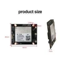 Módulo Router LTE Mini con WiFi 4G, LAN, USB, TTL, Soporte DMZ, Redirección de Puerto, Compatible con Comandos AT para CCTV/IOT/Máquinas Expendedoras