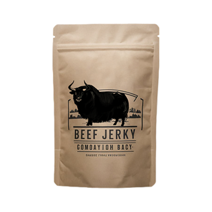 Pochettes imprimées de qualité alimentaire joint de viande de bœuf personnalisé sac d'emballage <span class=keywords><strong>candom</strong></span> en papier kraft laminé sacs en mylar avec design - Product Image 2