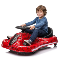 Kart électrique pour enfants 24V avec frein à main Bluetooth, moteur sans balais, démarrage à un bouton, drift tout-terrain, EN71, OEM, kart à pédales pour enfants