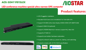 AOS-SOH11F81SLEX Skylake H110 Core 1151 I3 6100/I5/I7 6-7-8-9 Gen <span class=keywords><strong>CPU</strong></span> 8GB SO-DIMM DDR3 2400 MHz Bộ Nhớ Ops Máy Tính - Product Image 3