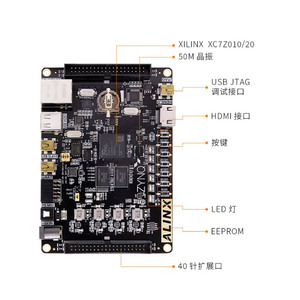 Placa de Desarrollo FPGA XILINX ZYNQ 7010 Z7 Lite con Sistema Operativo Linux, Computadora de Placa Única (SBC) - Product Image 2
