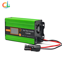 Contrôleur de charge solaire MPPT Boost 1200W étanche avec connecteur solaire 48V 60V 72V réglable 12-60V 30A pour usage domestique
