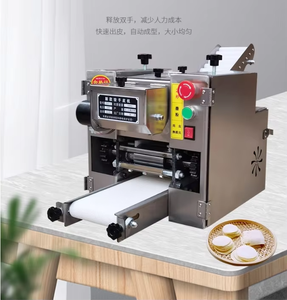 Machine entièrement automatique en acier inoxydable pour la fabrication de petits raviolis, samosas, jiaozi et gyozas, avec composant moteur de formage et de moulage - Product Image 6