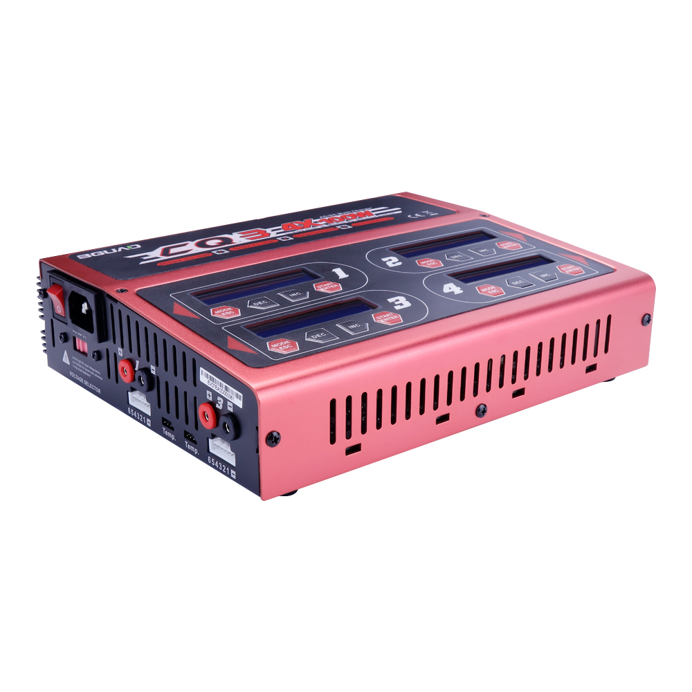 EV-Peak CQ3 4x100W Balance Charger for LiPo, LiFe, NiMH & NiCd