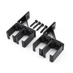 ชุดอุปกรณ์รางเลื่อนประตูบานเลื่อนแบบ Heavy Duty รับน้ำหนักได้ 600 ปอนด์ ยี่ห้อ WEKIS ผลิตจากเหล็กชุบสังกะสีทองเหลือง พร้อมรางและอุปกรณ์แขวนสีดำในกล่อง - Product Image 6