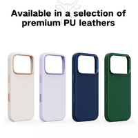 Étui magnétique antichoc en TPU intégral anti-traces de doigts de style professionnel pour téléphone portable série 17
