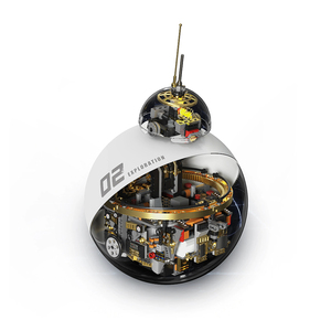 Kit de construction de robot sphérique à vision mécanique interne, suspension magnétique, lumière, ornement de bureau <span class=keywords><strong>science</strong></span>-<span class=keywords><strong>fiction</strong></span> pour adolescents de plus de huit ans - Product Image 1