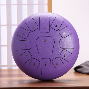 Instrumento <span class=keywords><strong>de</strong></span> tambor <span class=keywords><strong>de</strong></span> <span class=keywords><strong>lengua</strong></span> <span class=keywords><strong>de</strong></span> acero personalizado con logotipo <span class=keywords><strong>de</strong></span> colores Tambor hueco pequeño <span class=keywords><strong>3</strong></span> "6" 8 "10" 12 "13" 14" - Product Image 2