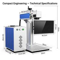 Máquina de Marcado Láser UV de 3W para Carcasas de Teléfono, Cristal, Trofeos, Grabado en Frío, Software EZCAD2, BJJCZ, Gainlaser