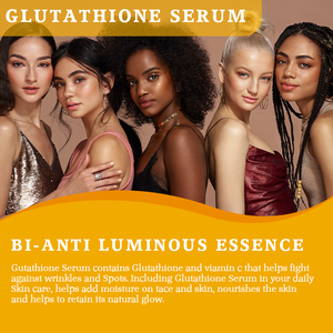 Huile Essentielle Pure Éclaircissante et <span class=keywords><strong>Anti</strong></span>-taches Gluta Max Concentré à Marque Blanche avec L-Glutathion pour Blanchiment et Éclat 120ml - Product Image 6