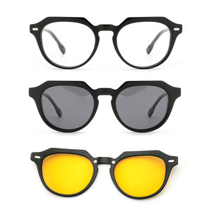 Nouvelles lunettes de soleil à clipser anti-radiation UV400, légères, confortables et tendance - Product Image 2