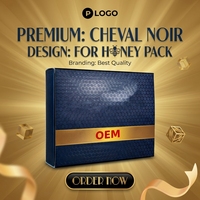 Boîte cadeau OEM tendance en gros pour bonbons gélifiés bio VIP Pussycat ETU Bear, bonbons au miel noir, chocolat, café, miel, pack Spot Trading