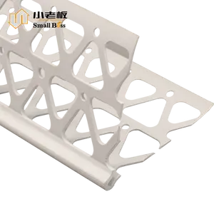 Plastik Drywall PVC 90 Derajat Sudut Kaku Casing Vinyl Manik Sudut untuk Stucco CB25 8ft/10ft USA PR