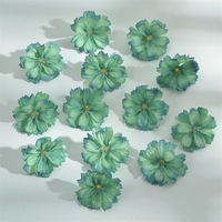Têtes de fleurs artificielles en soie de couleurs mélangées en gros pour bricolage, fleurs pour toile de fond de mariage, mur de fleurs, décoration de fête, OEM