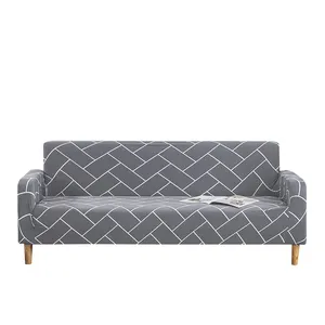 Sarung Sofa Spandeks Elastis, Penutup Sofa Melar untuk Bagian Ruang Tamu