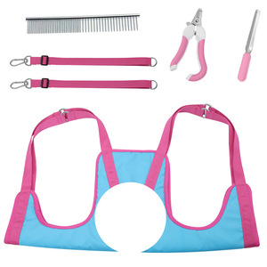 Dog Cat <b>Hammock</b> Blue S M L XL Grooming Support For Nail Trimming And Care - Product Image 4