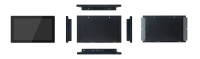 PC todo en uno con pantalla táctil de 10.1 pulgadas y 10.4 pulgadas, sistema operativo Linux Debian, cristal frontal IP65 para taller médico.